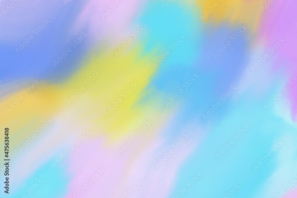 Abstract colorful background of brush strokes