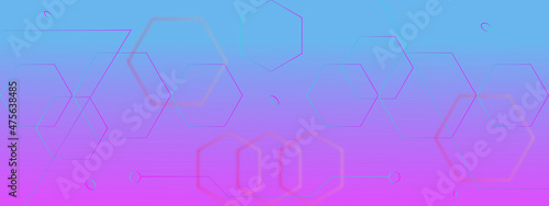 Stylish purple background for presentation. blueprint vector floor plan apartment. professional house placement furniture. Abstract hexagon vector illustration design.