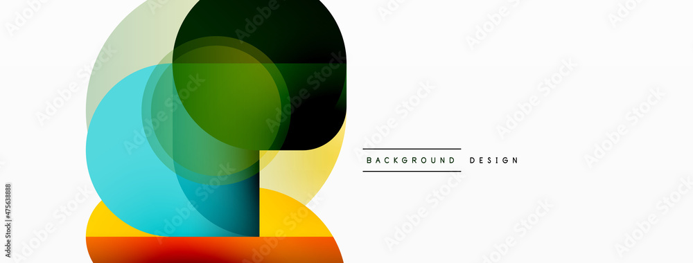 Creative geometric wallpaper. Minimal circle triangle and square line abstract background. Vector illustration for wallpaper banner background or landing page Creative geometric wallpaper. Minimal circle triangle and square line abstract background. Vector illustration for wallpaper banner background or landing page