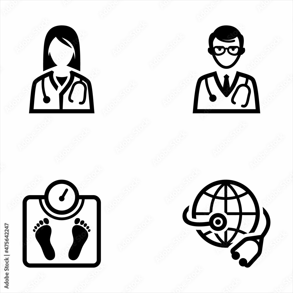 Medical Black Icon Set 1 Medical Black Icon Set 1
