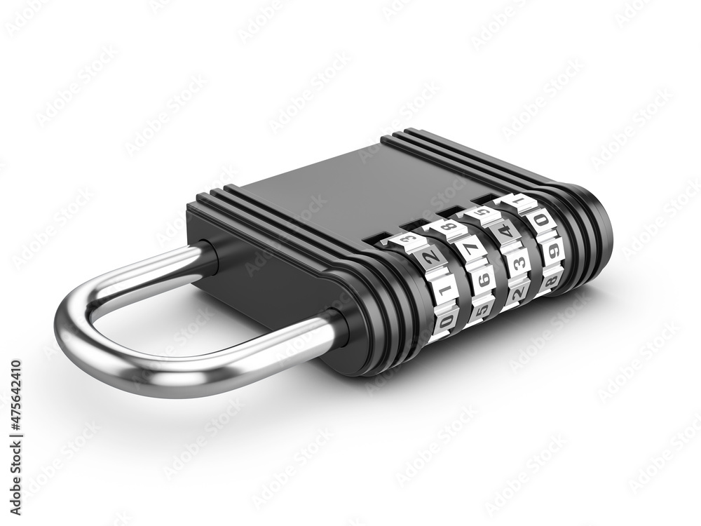 Padlock combination lock Padlock combination lock