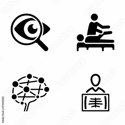 Medical Specialties Icon Set 8
