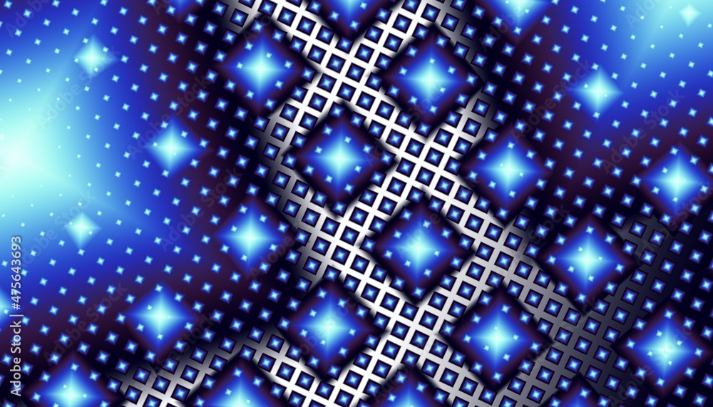 Obraz premium Abstract fractal pattern.
