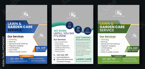 landscape flyer, lawn flyer, best lawn care Service business flyer template, lawn mowing flyer, garden and landscaping mow grass cutting flyer, lawn maintenance, Lawn Services Marketing Business Flyer