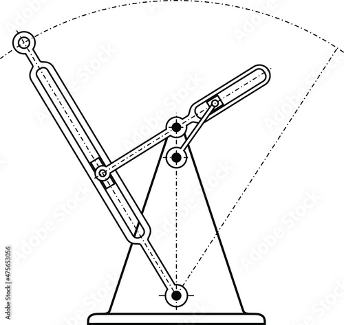 Examples of different mechanisms used in different machines, instruments, and devices