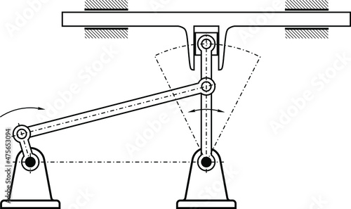 Examples of different mechanisms used in different machines, instruments, and devices
