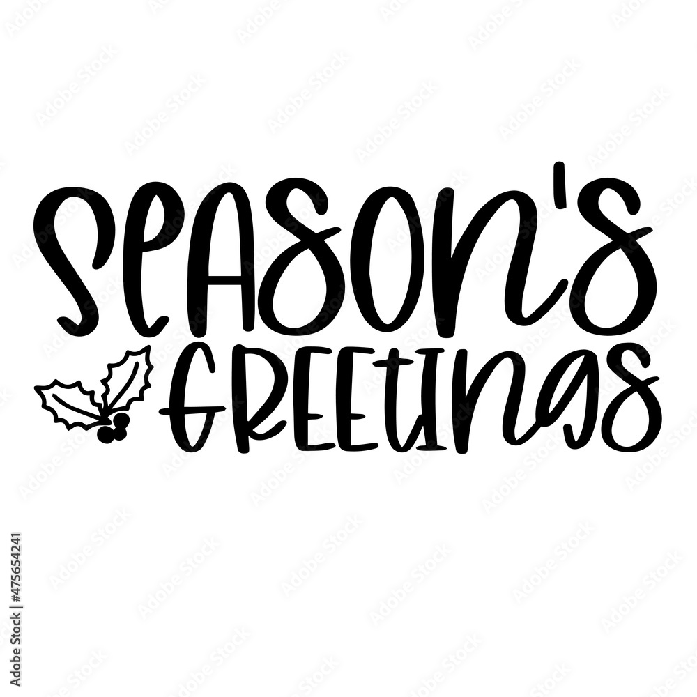 season's greetings background inspirational quotes typography lettering design