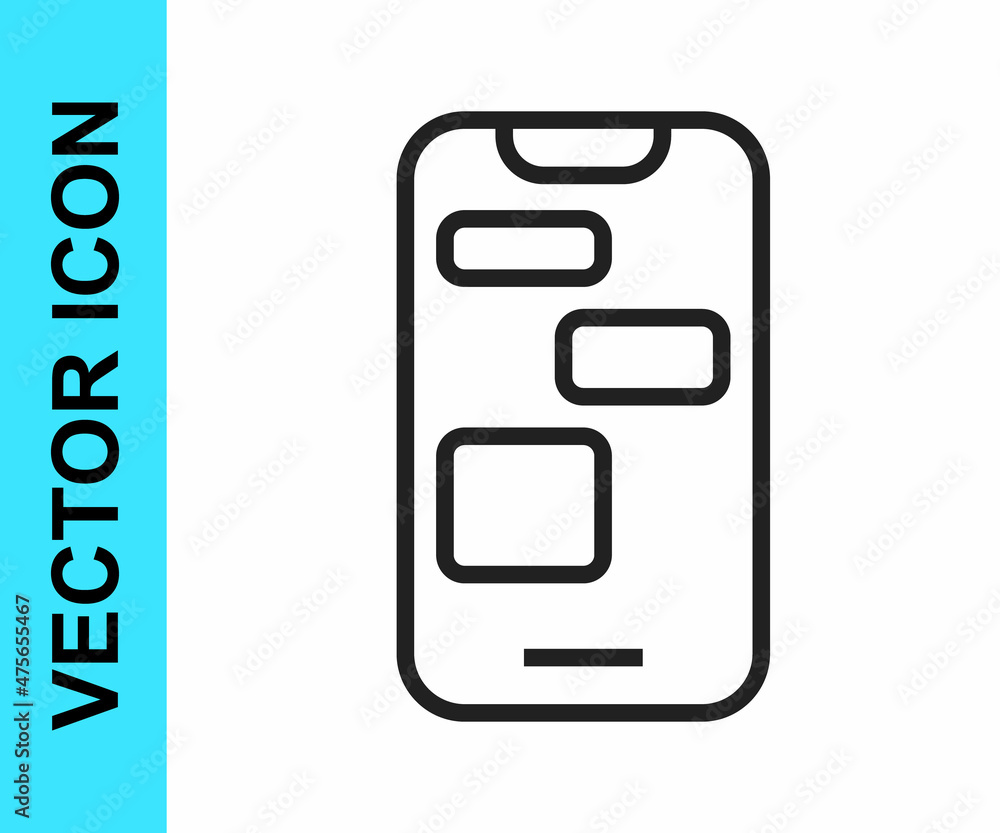 Black line Mobile 24 hours support icon isolated on white background. All-day customer support call-center. Full time call services. Vector Black line Mobile 24 hours support icon isolated on white background. All-day customer support call-center. Full time call services. Vector