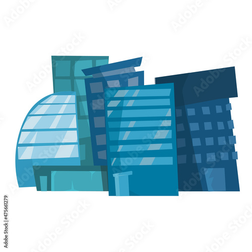 modern buildings and skyscrapers. Modern town. Urban city complex. Business center. urban infrastructure. modern megapolis with skyscraper