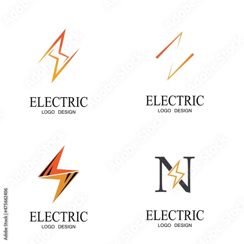Lighting logo template for many purpose