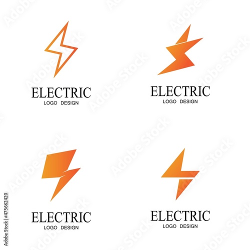 Lighting logo template for many purpose