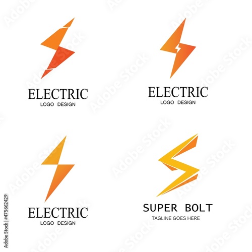 Lighting logo template for many purpose