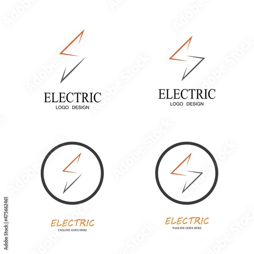 Lighting logo template for many purpose
