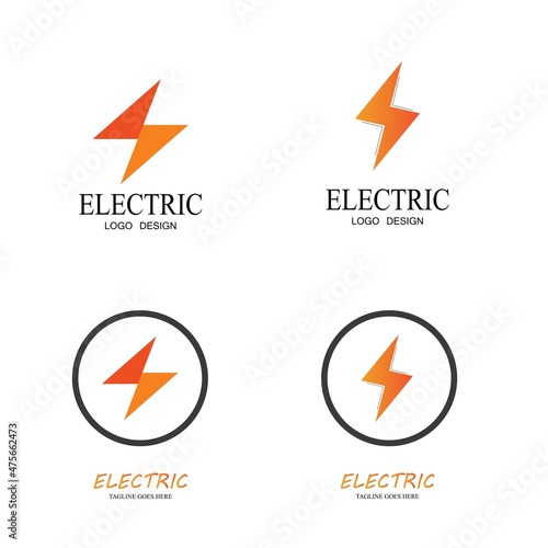 Lighting logo template for many purpose