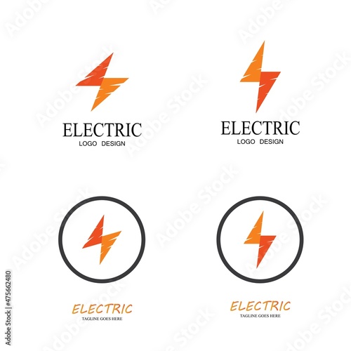 Lighting logo template for many purpose