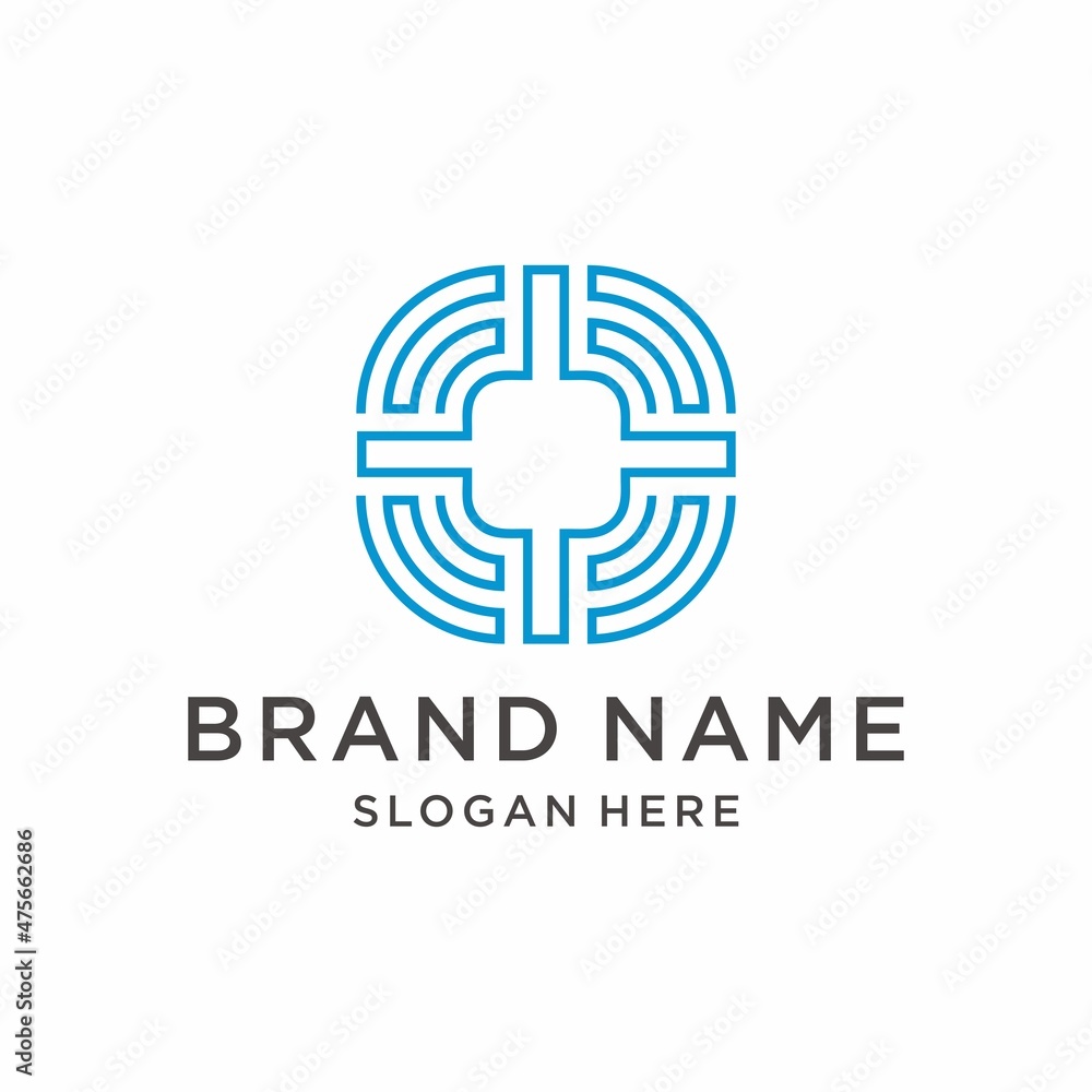 Modern medical cellular recovery logo Modern medical cellular recovery logo