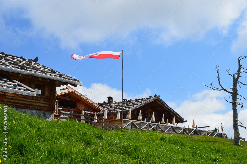 Alpine hut in Southtyrol