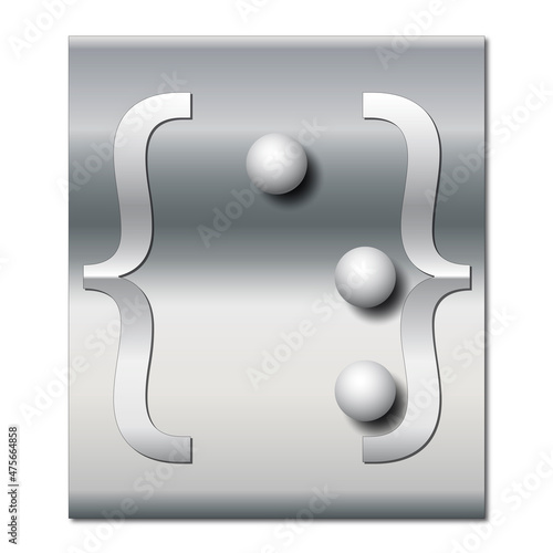 Klammerlogo Kugeln 2