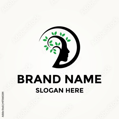 People Tree Logo Vector icon illustration