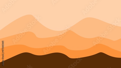 abstract mountain background with soft color for desktop wallpaper and banner