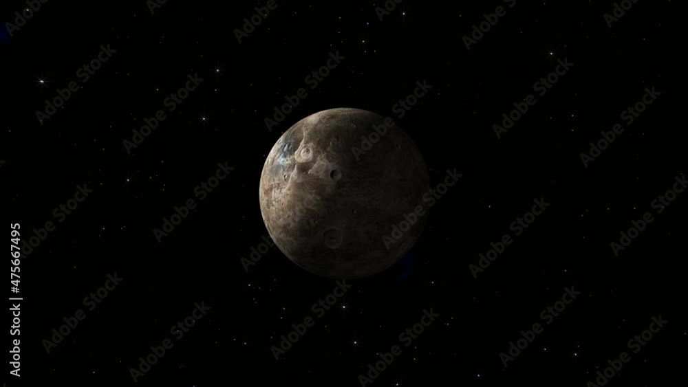 ceres planet zoom out star background night to day ceres planet zoom out star background night to day