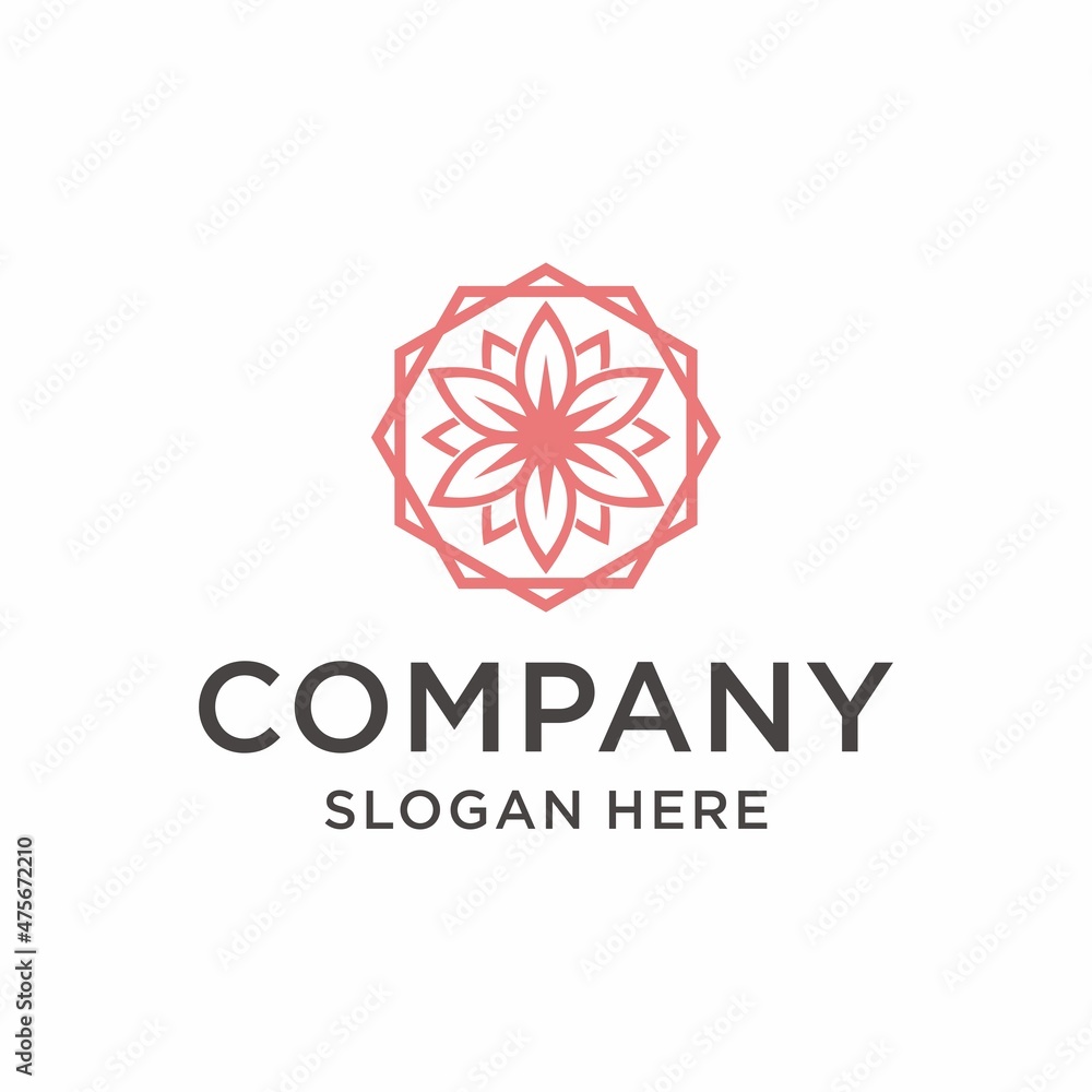 Spa business logo lotus Flower icon design Vector Spa business logo lotus Flower icon design Vector