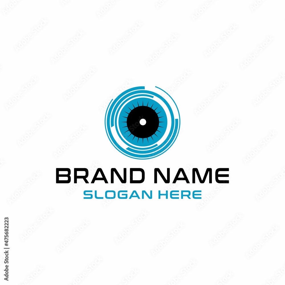 Modern photography studio logo Free Vector Modern photography studio logo Free Vector