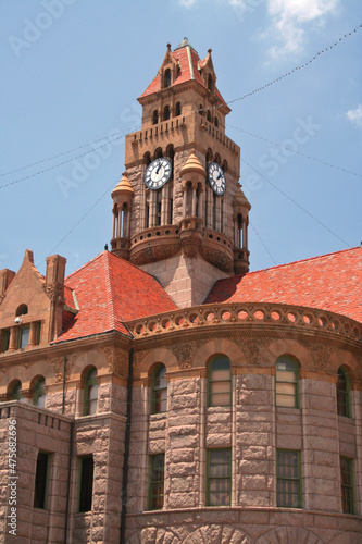 Wise County Courthouse in Downtown Decatur, TX photo