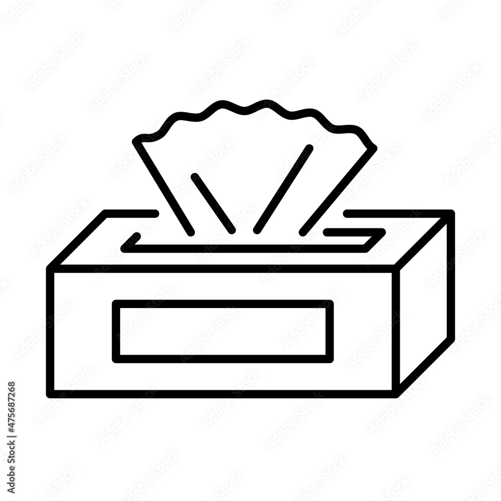 Paper towel icon. Toilet pictograms for web. Line stroke. Isolated on white background. Vector eps10 Paper towel icon. Toilet pictograms for web. Line stroke. Isolated on white background. Vector eps10