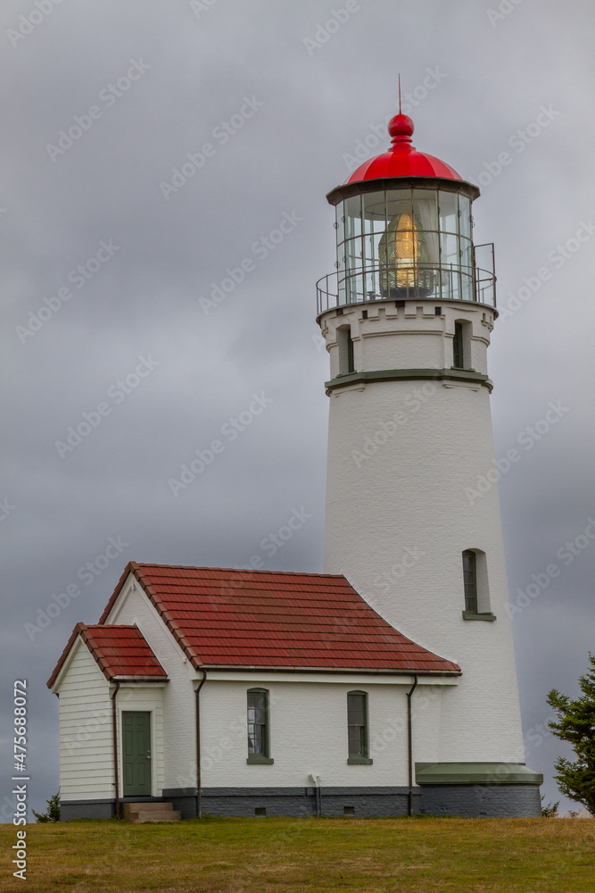 Cape Blanco Lighthouse Along The Pacific Ocean