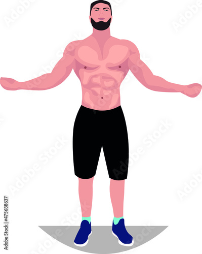 a sporty guy