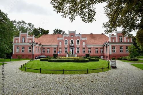 old house in the park in Wejherowo