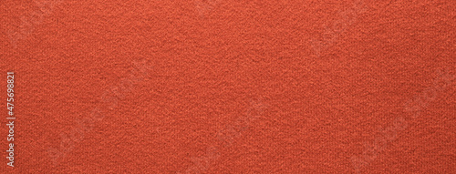 orange cotton fabric with an interesting pattern