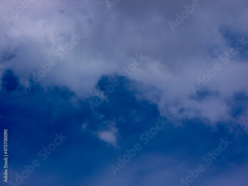 Blue Sky Background  Panorama  cloudy sky 