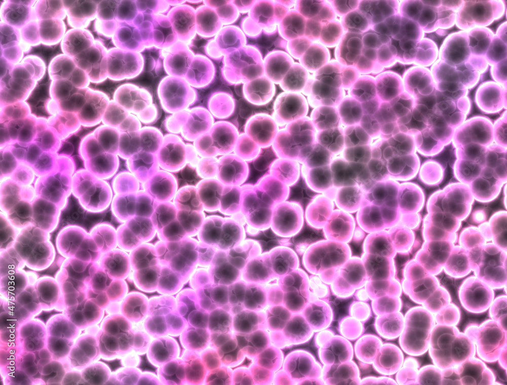 Cells, micro organisms, life formation. Cell duplication. Formation of batteries and microorganisms seen under a microscope. Bacteria texture Cells, micro organisms, life formation. Cell duplication. Formation of batteries and microorganisms seen under a microscope. Bacteria texture