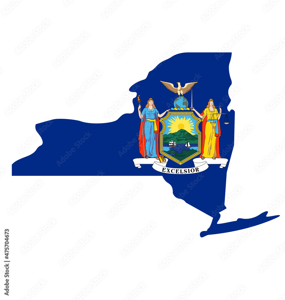 New York Ny State Flag In Map Shape Silhouette Stock Vector Adobe Stock new-york-flag-wallpapers-top-free-new-york-flag-backgrounds