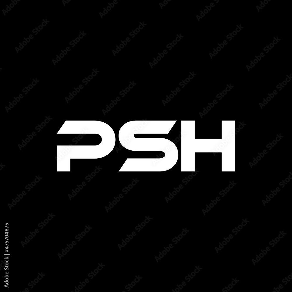 PSH letter logo design with black background in illustrator, vector logo modern alphabet font overlap style. calligraphy designs for logo, Poster, Invitation, etc. PSH letter logo design with black background in illustrator, vector logo modern alphabet font overlap style. calligraphy designs for logo, Poster, Invitation, etc.