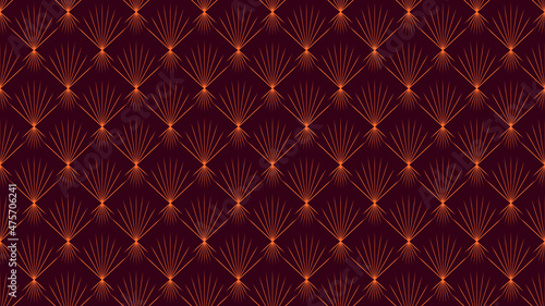 Elegant art deco geometric seamless pattern digital vector art.