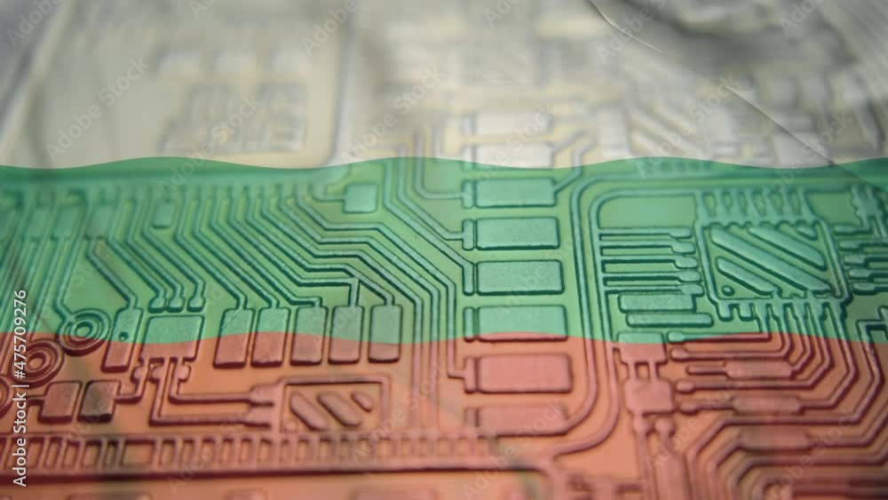 Republic of Bulgaria flag with Bitcoin Crypto currency. Concept showing national regulations, laws and monetary policy regarding the adoption of Digital Cash Republic of Bulgaria flag with Bitcoin Crypto currency. Concept showing national regulations, laws and monetary policy regarding the adoption of Digital Cash