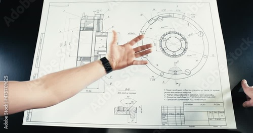 measuring tools for calipers. mechanical engineers, design drawings, mechanical engineering, mechanical engineering, engine manufacturing plant, industry, industrial works, blueprints.