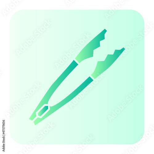 tongs gradient icon