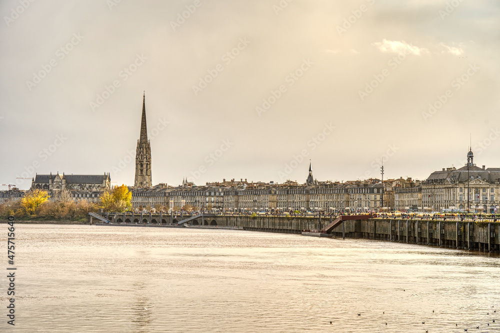 Bordeaux historical center, HDR Image