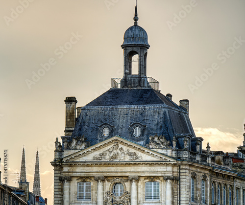 Bordeaux historical center, HDR Image