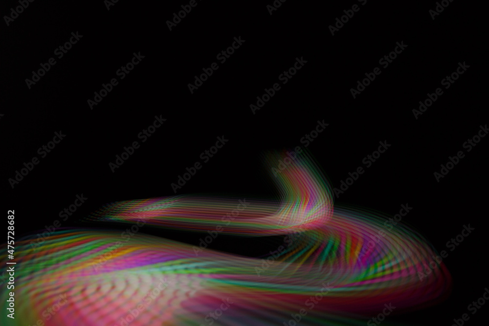 Colored blurred light lines. Abstraction of light. Colored blurred light lines. Abstraction of light.