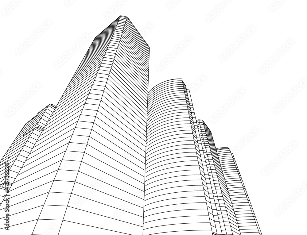 modern office building modern office building