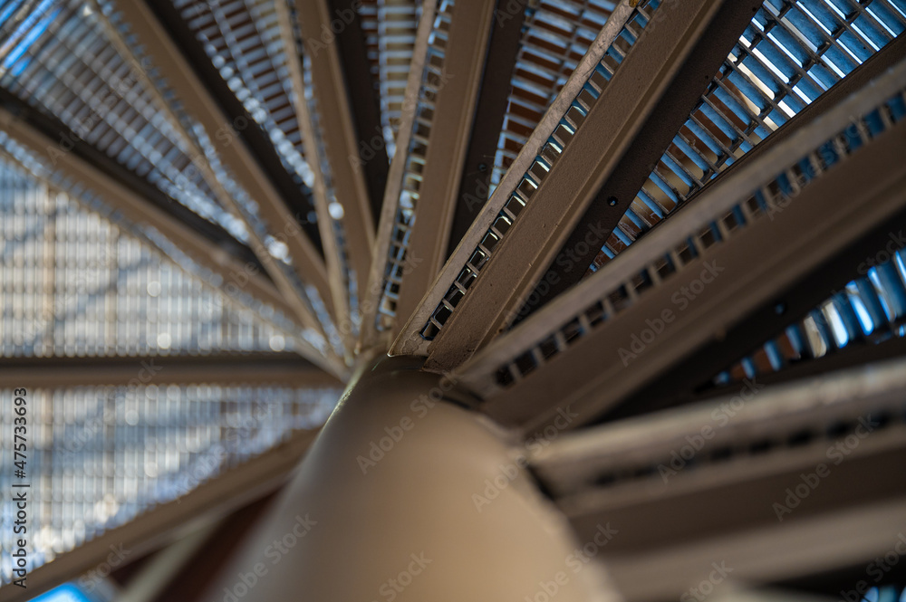 Naklejka premium Die Wendeltreppe