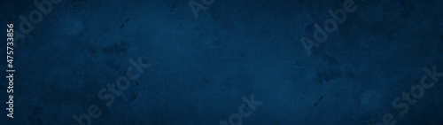 Abstract dark blue colorful colored painted texture background banner panorama