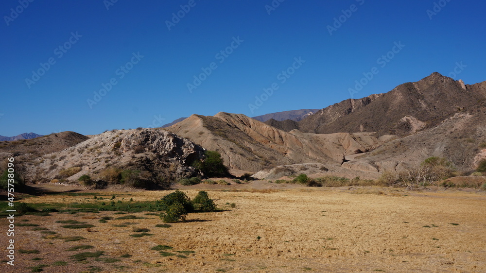 dry rocky landscape in the an