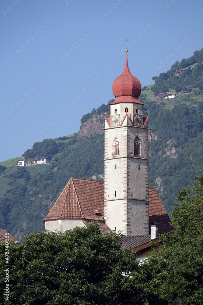 Fototapeta premium Kirche in Partschins
