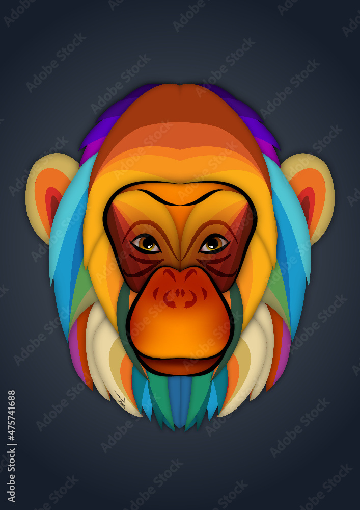 Fototapeta premium Monkey